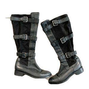 Cole Haan 6.5 Boots Air Avalon Black Leather